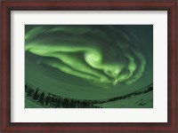 Framed Auroral Arcs, Loops and Swirls, Manitoba