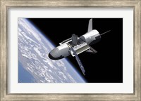 Framed Artist's Concept of the NASA X-37B Spacecraft