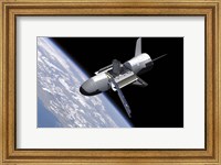 Framed Artist's Concept of the NASA X-37B Spacecraft