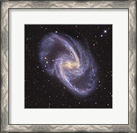 Framed NGC 1365, Double-Barred Spiral Galaxy in the Constellation Fornax