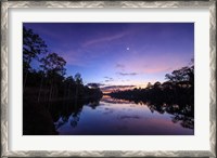 Framed Break of Dawn at Angkor Wat in Cambodia