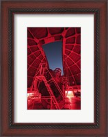 Framed Inside View of a 60-Inch Telescope at Mount Wilson Observatory, California