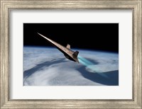 Framed Unmanned Scramjet Flys Toward Outer Space Near the Edge of Earth's Atmosphere
