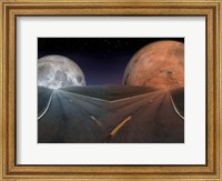 Framed Future of Space Exploration: To the Moon Or Mars?