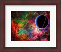 Framed Exoplanet in Colorful Universe