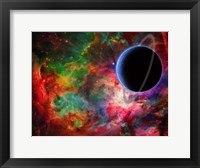 Framed Exoplanet in Colorful Universe