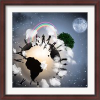 Framed Eco Earth Community