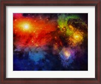 Framed Deep Space Painting