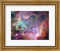 Framed Stellar Nursery in the Rosette Nebula