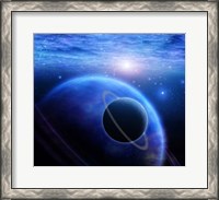 Framed Atmosphere and Planets in Open Space