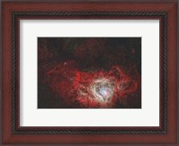 Framed Lagoon Nebula