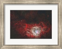 Framed Lagoon Nebula