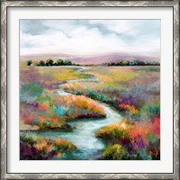 Framed Meandering Stream