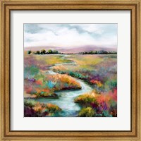 Framed Meandering Stream