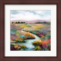 Framed Meandering Stream