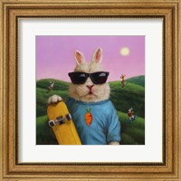 Framed Skater Bunny