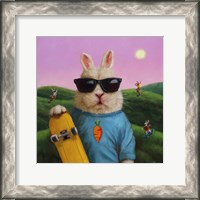 Framed Skater Bunny