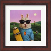 Framed Skater Bunny