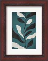 Framed Abstract Leaves