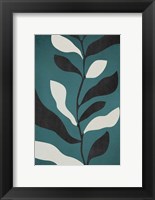 Framed Abstract Leaves