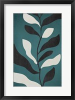 Framed Abstract Leaves