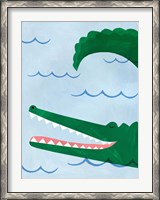 Framed Alligator
