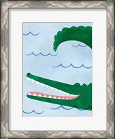 Framed Alligator