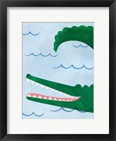 Framed Alligator
