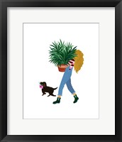 Framed Plant Lady