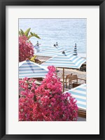 Framed Pink White and Blue on The Riviera