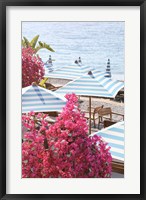 Framed Pink White and Blue on The Riviera