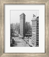 Framed Flatiron Building, circa 1908