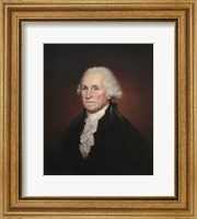 Framed President George Washington
