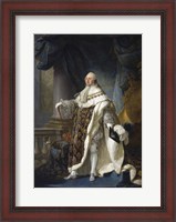 Framed Louis XVI, King of France