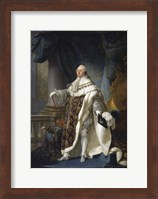 Framed Louis XVI, King of France