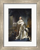 Framed Louis XVI, King of France