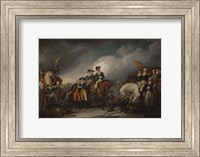 Framed Capture of the Hessians at Trenton, December 26, 1776