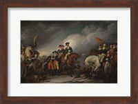 Framed Capture of the Hessians at Trenton, December 26, 1776