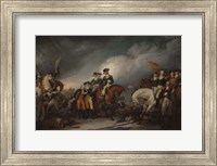 Framed Capture of the Hessians at Trenton, December 26, 1776