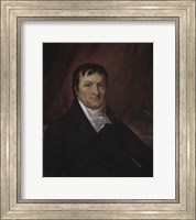 Framed Portrait of John Jacob Astor
