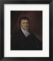 Framed Portrait of John Jacob Astor