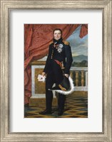 Framed French General and Statesman Etienne Maurice Gerard