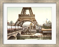 Framed Eiffel Tower during the Exposition Universelle, 1900