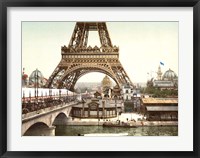 Framed Eiffel Tower during the Exposition Universelle, 1900
