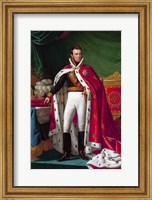 Framed Portrait King William I of the Netherlands