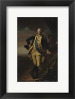 Framed George Washington after the Battle of Princeton