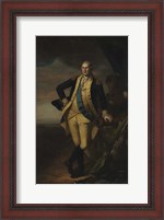 Framed George Washington after the Battle of Princeton