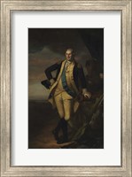 Framed George Washington after the Battle of Princeton