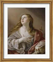Framed Mary Magdalene Gazing towards Heaven