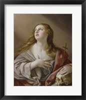 Framed Mary Magdalene Gazing towards Heaven